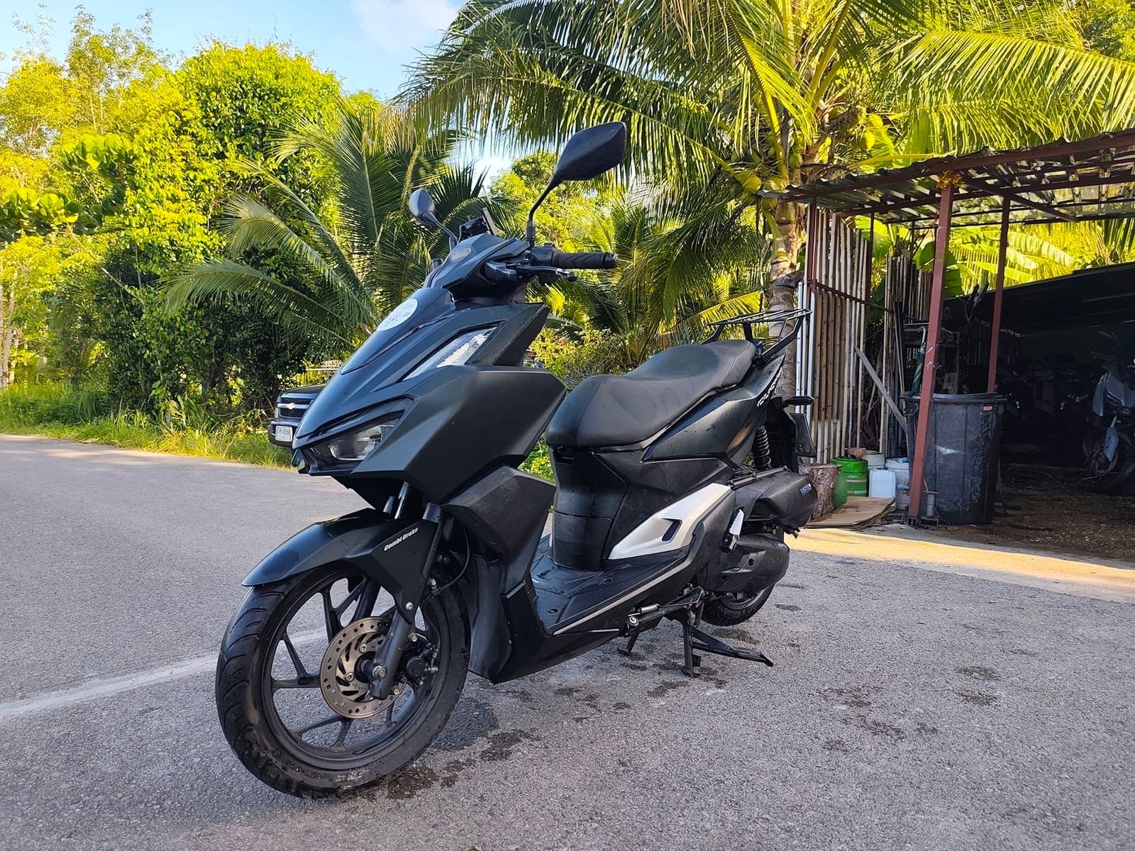 Honda Click 160 powerful scooter for comfortable rides around Krabi