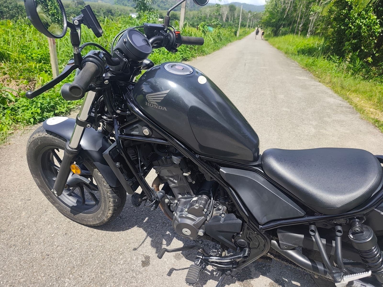 Honda Rebel 300 rear view — motorcycle for hire in Krabi
