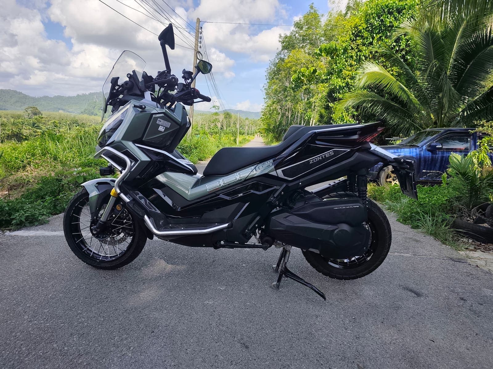Zontes 368G — premium scooter rental in Krabi