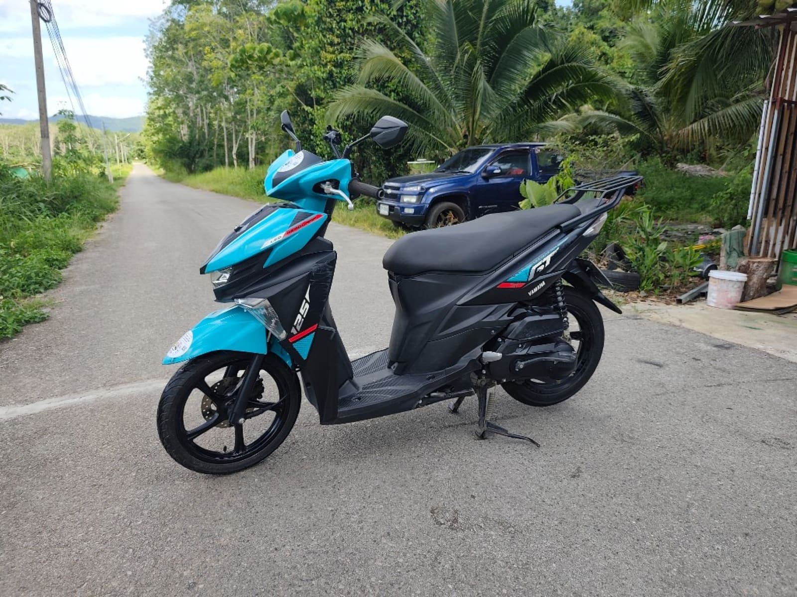 Yamaha GT125 stylish city scooter ideal for riding around Krabi