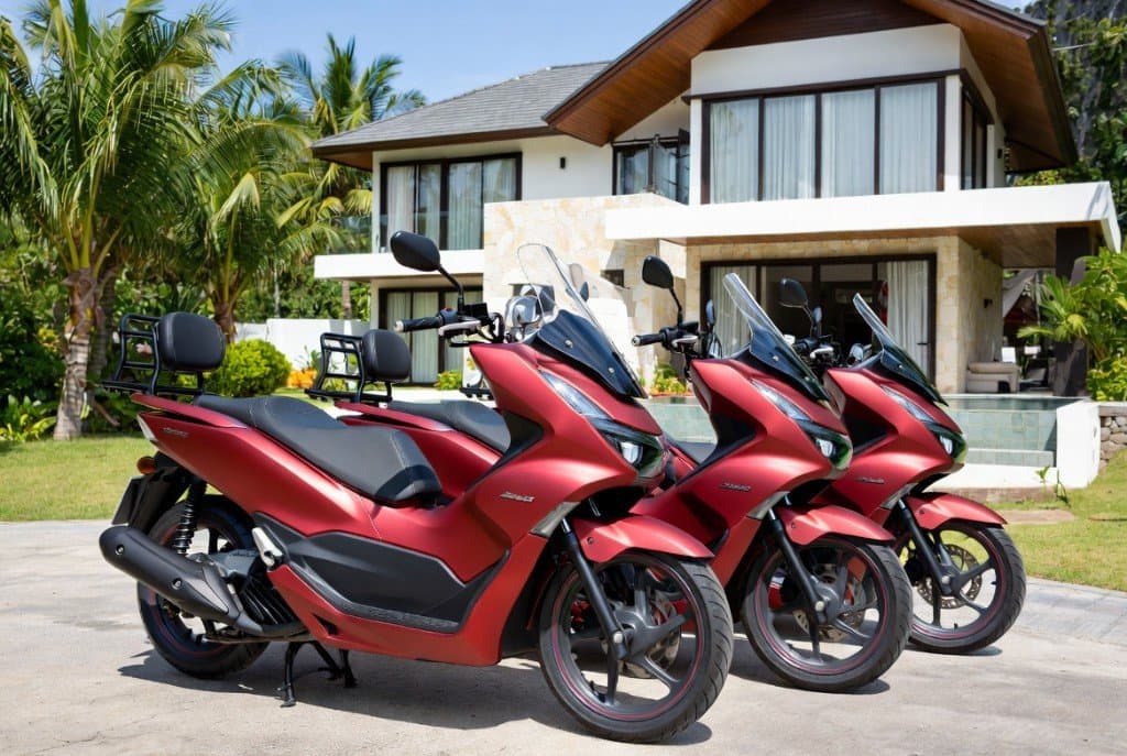Villa scooter delivery in Krabi — rental bikes delivered to your accommodation